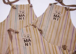 Grembiuli Ratafià per Gelateria Mani