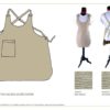 Aleph Gray Linen Apron - Image 5