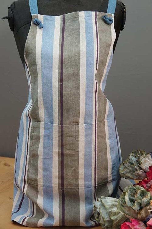 Apron-linen-stripes-sky