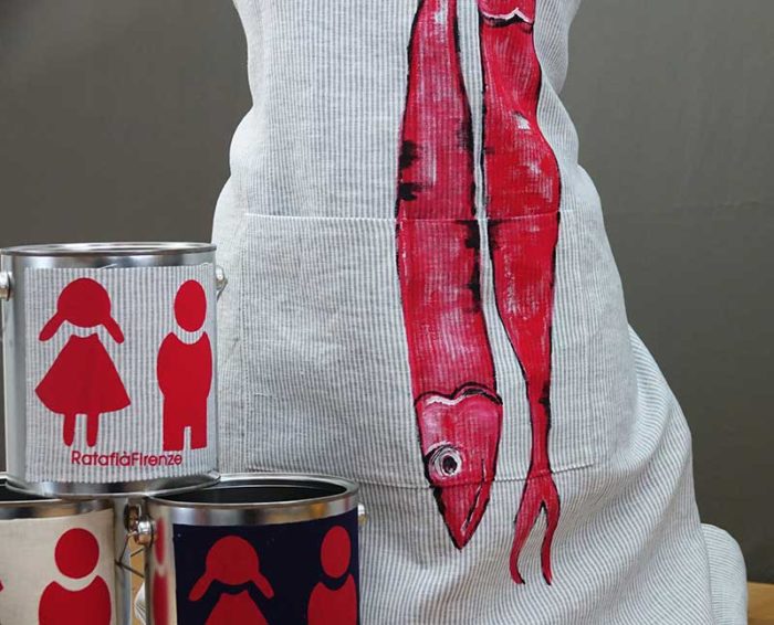 Apron barracuda red3