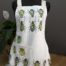 Apron hemp white beetles1