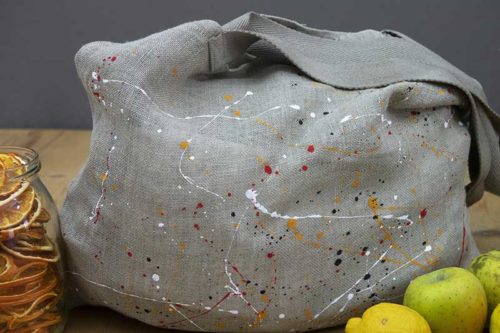 Shopper lino schizzi colore2