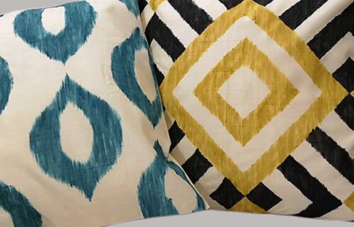 Cushions-ikat