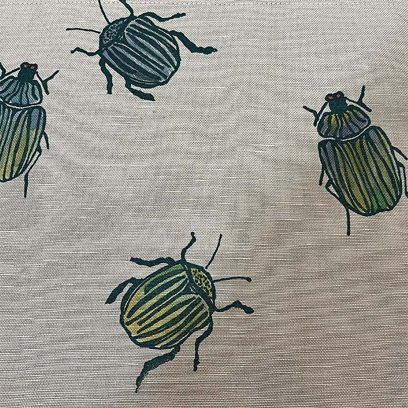 tovaglietta tesuto naturale scarabei